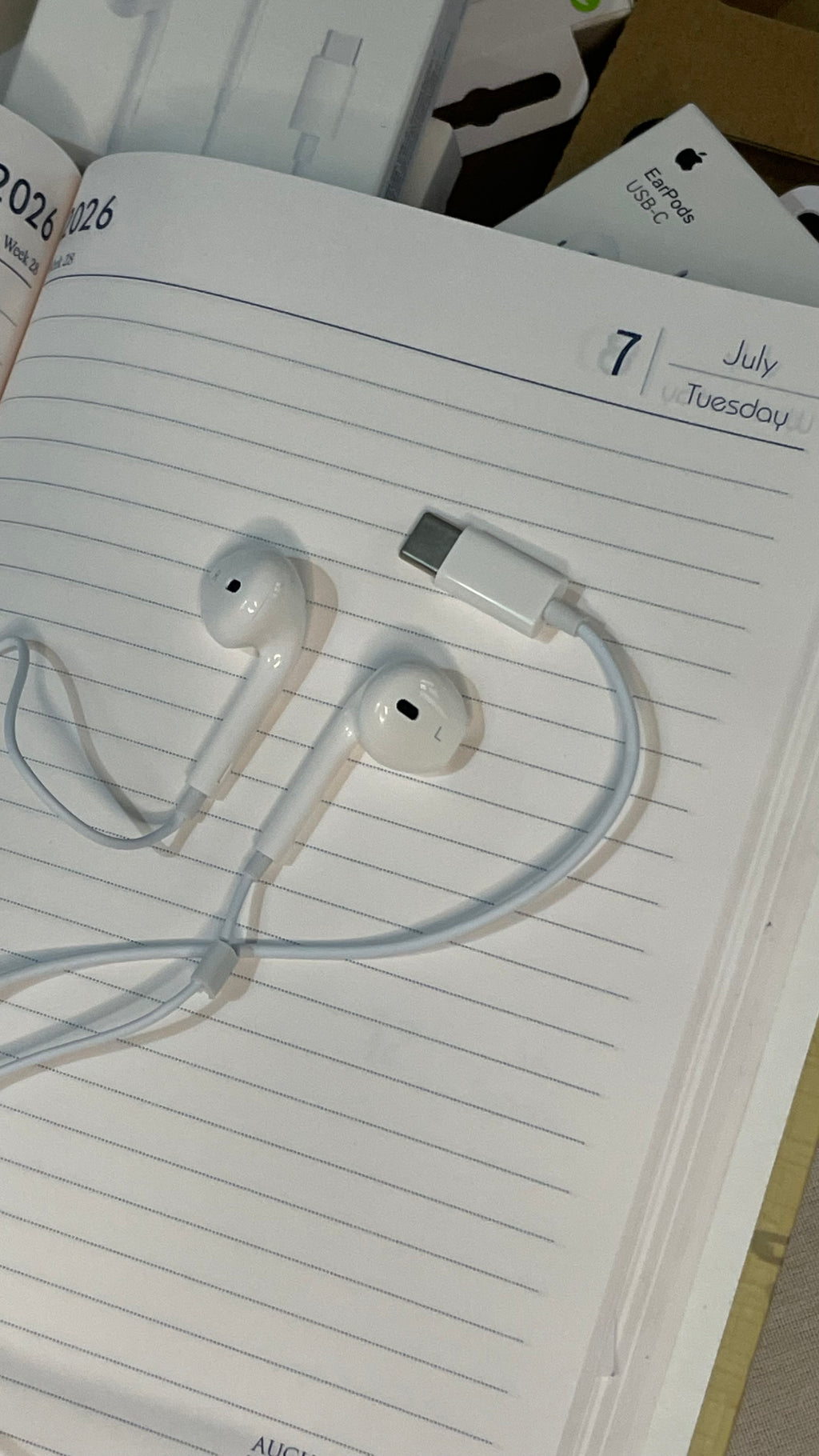 🎧 Premium USB-C Wired Earphones with Microphone