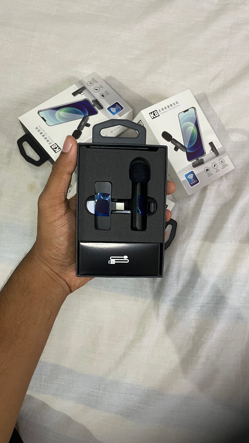 K8 Wireless Microphone – Crystal Clear Audio Anywhere 🌟