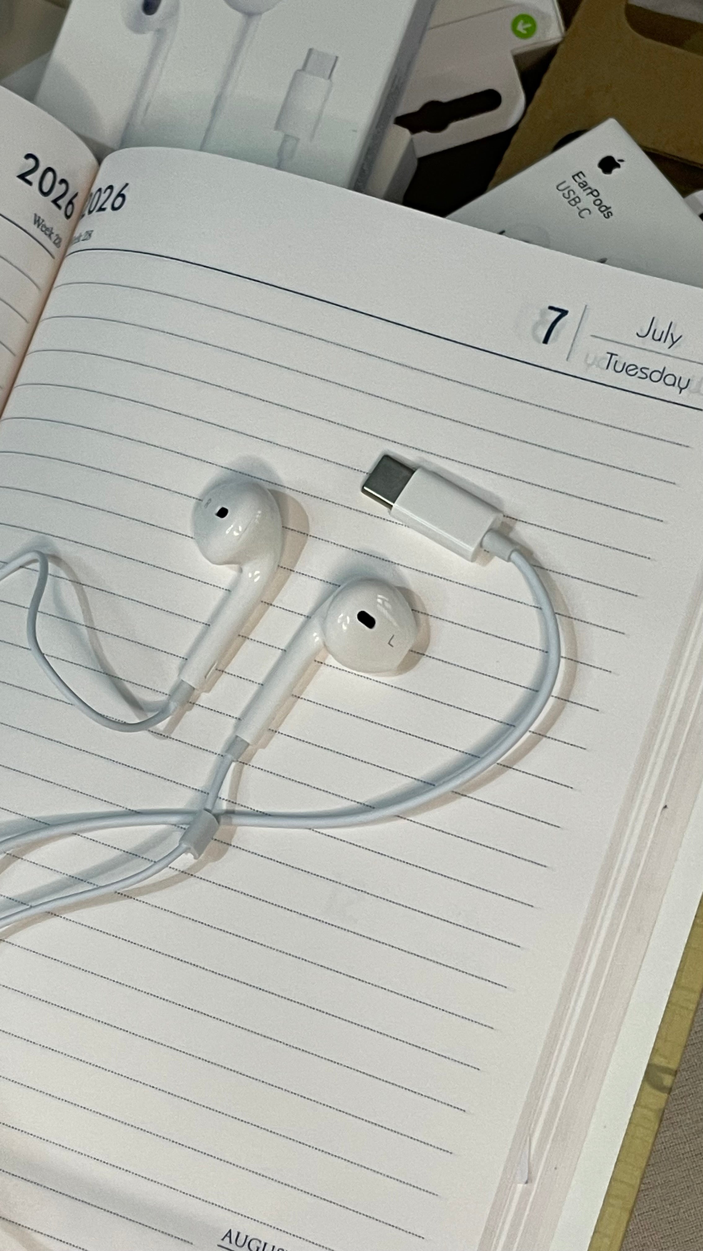 🎧 Premium USB-C Wired Earphones with Microphone