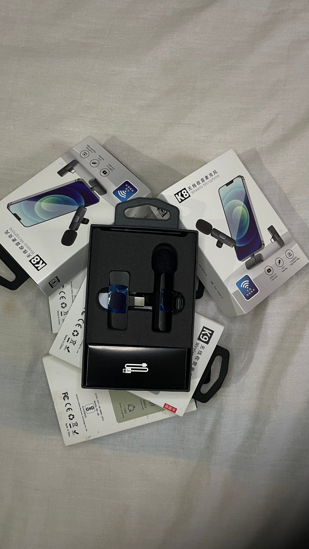 K8 Wireless Microphone – Crystal Clear Audio Anywhere 🌟